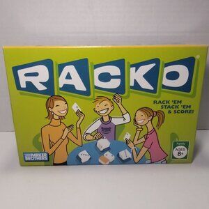 Racko Card Game 50th Anniversary Edition 2006 Parker Brothers 40073 Complete